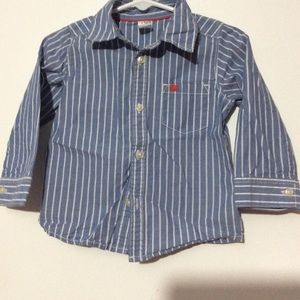 Baby boy button up shirt.